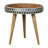 Small Patterned Nordic Style End Table