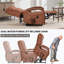 Fauteuil inclinable Power Leatheraire Lift-1642514497