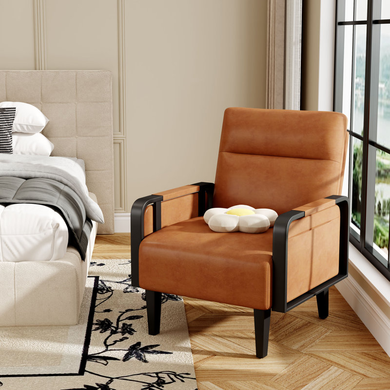 Chaise d'appoint Whole, Brun