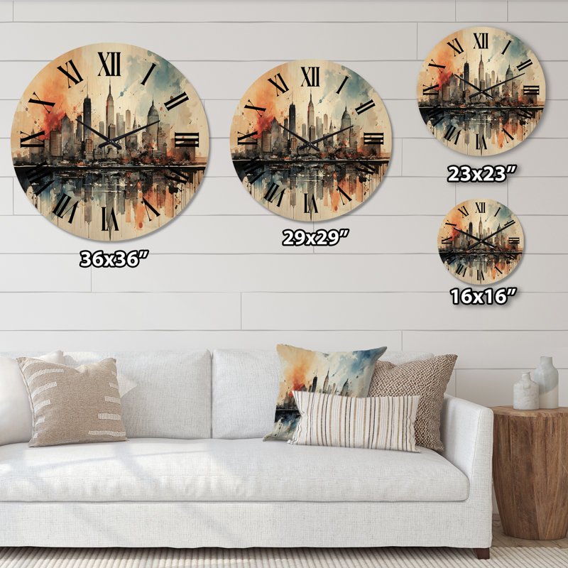 Horloge murale, Grand