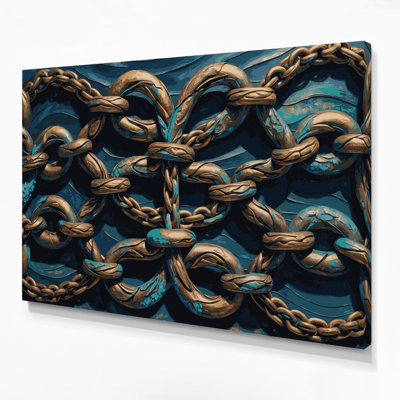 Art mural sur toile gris