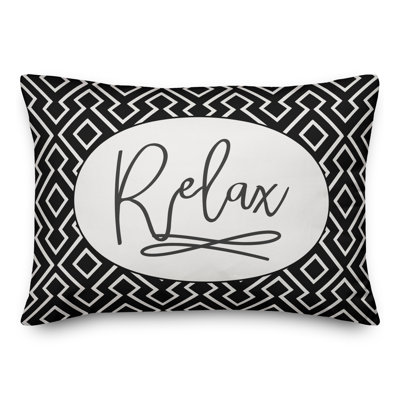 Housse de coussin rectangulaire et insert Relax