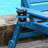 HDPE Chaise Lounge Chair Outdoor, Pool Lounge Chairs With 4-Position Adjustable Backrest, Supports Up To 400 LBS For Patio Poolside Deck Beach Backyard (Blue)-749486322