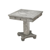 Kathrene Union Rustic 36'' 4 - Player Pine Foldable Poker Table and with Drawers Included