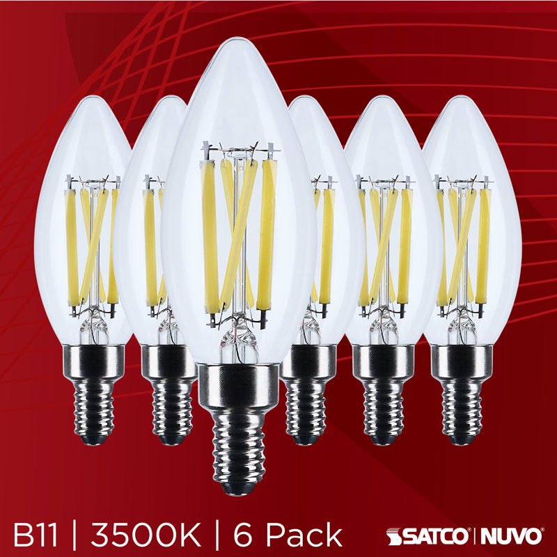 8 Watt Clear LED Bulb