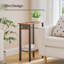 Petite table de bout avec station de charge 22,6 "H-1003360452