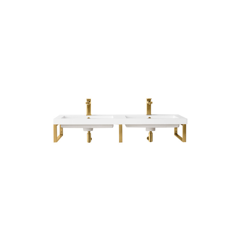 Boston 48'' W Double Vanity, Radiant Gold