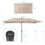 Parasol de terrasse à double face 11x7Ft-1803570531