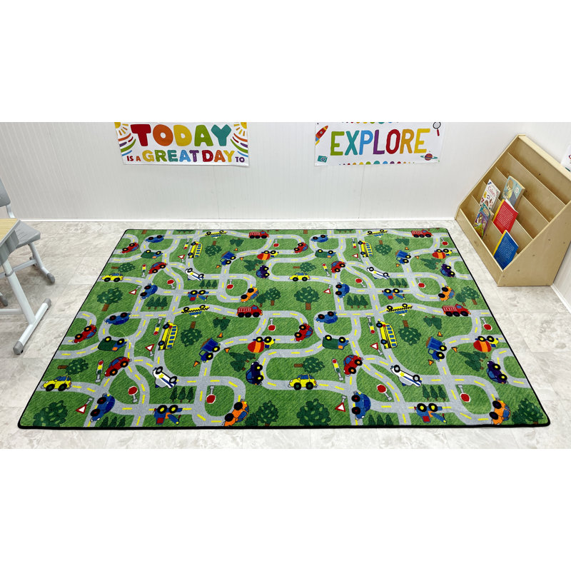 Tapis pour enfants On the Go, Rectangle 4 pi x 6 pi