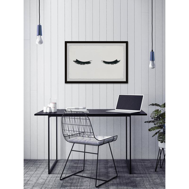 Curly Lashes by Parvez Taj - Single Picture Frame Painting, 45cm H x 38cm W