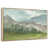 Floating Frame Natural Wood