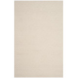Tapis en laine / coton touffeté à la main à motif géométrique Bareen