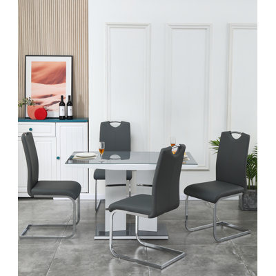 Mousoulita 4 - Person Dining Set