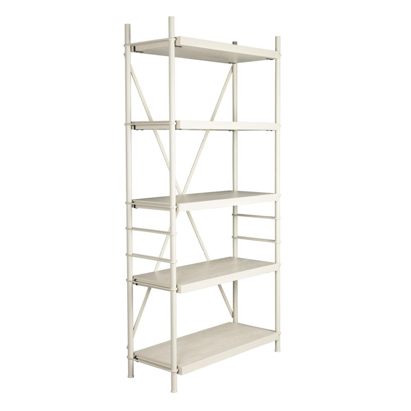 À bibliothèque, (5 tablettes) H 71 po x l 35 po x P 14 po