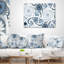 Abstract Abstract Spiral with Fractal Art Pillow-30422709-89151479