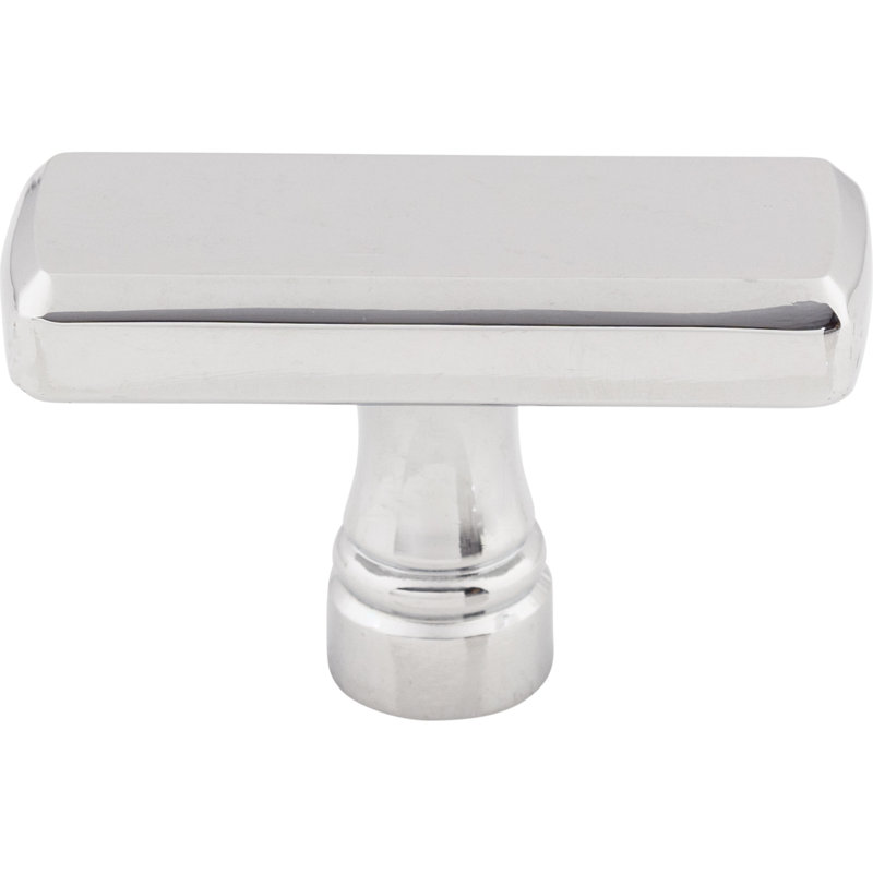 Kingsbridge Rectangle Knob, 1 7/8" Knob Length, Polished Chrome