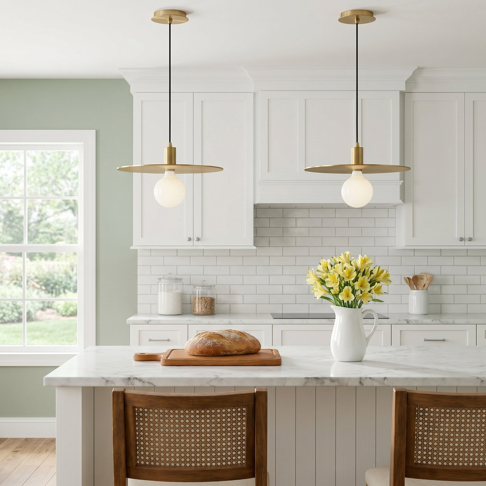 Favian Single Light Pendant, 68.75" H x 15" W x 15" D