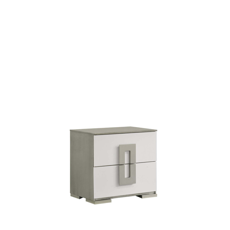 Table de chevet 2 tiroirs Olivia