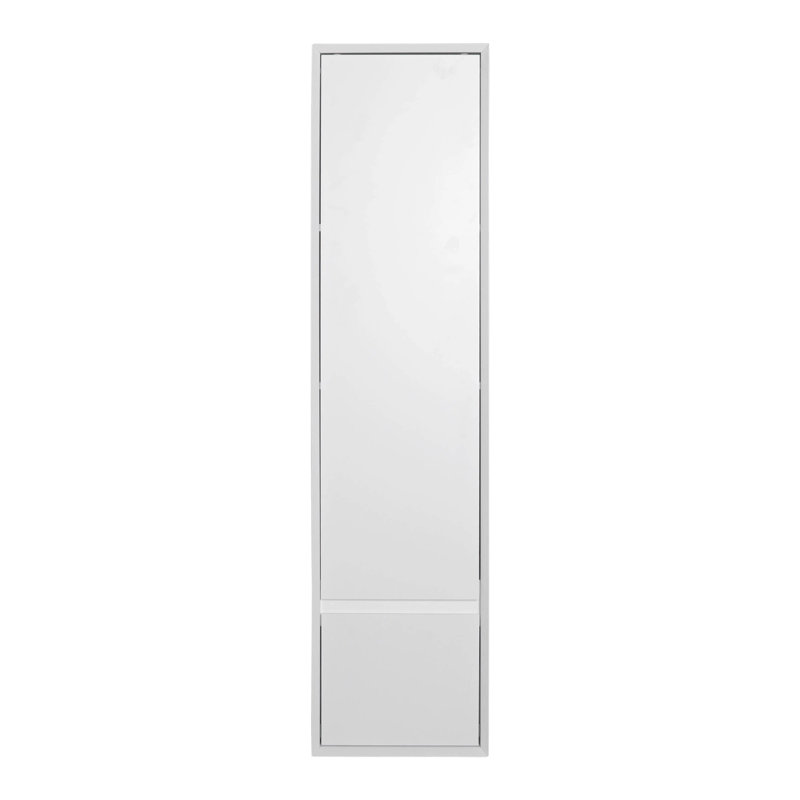 Side Vanity Cabinet DONATO, White Matt, 16