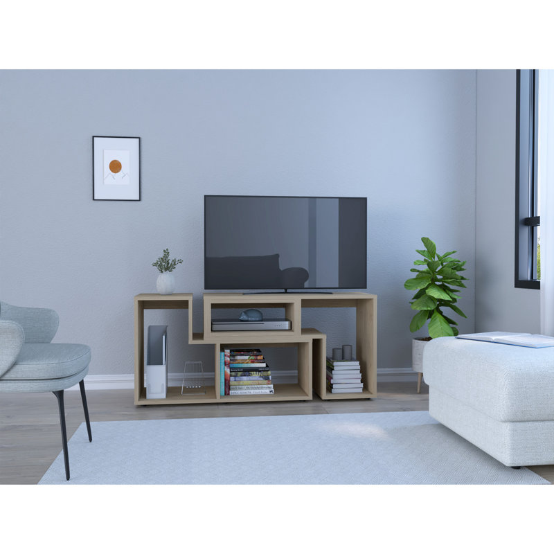 Meuble télé extensible Houston, salon, pin clair