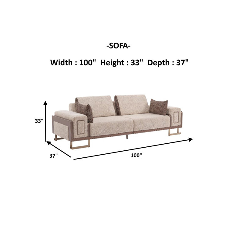 Xayti 4 - Piece Living Room Set