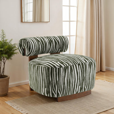 Fauteuil d'appoint sans accoudoirs pour le salon