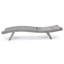 Chaise longue en osier Crete