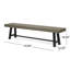 Banc de pique-nique Meghans-923294793