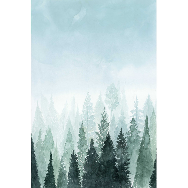 Into The Trees I, H 18 po x l 12 po