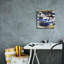  «Bridge 4» par Erin McGee Ferrell, art mural sur toile, 12 po x 12 po