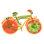 «Veggie City Bike» par Kochergin - photographie sur toile tendue