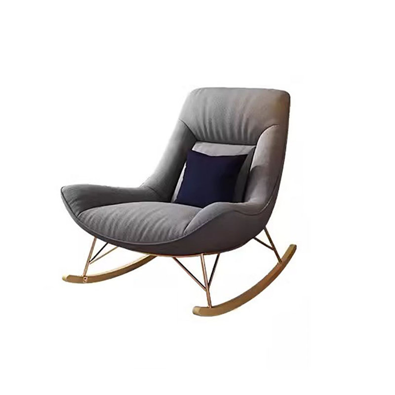 Chaise berçante Home, Gris