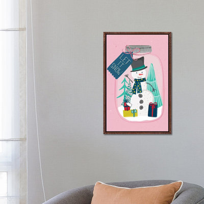 Jingle All The Way III 1 Piece Wall Art on Canvas