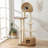 4-Tiers Cat Tree with Cat Condons,Perch,Scratching Posts