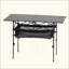 Table de camping pliante en aluminium