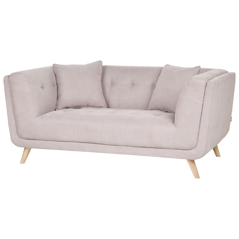 Sofa 2 Seater Temira Fabric Taupe