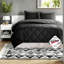 Hypoallergenic Reversible Polyester Bedding Set, Modern Comfort For Home