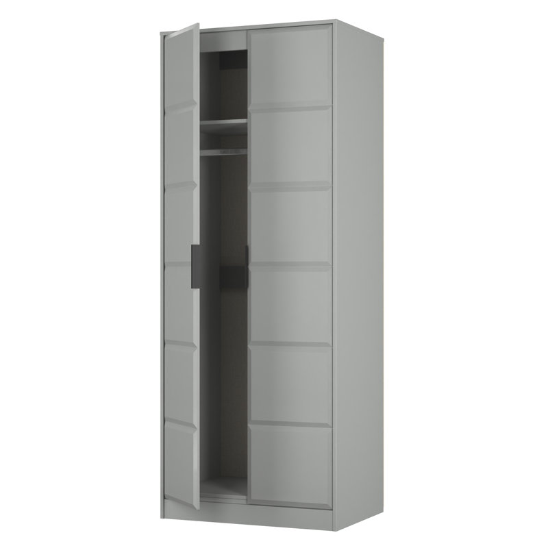 Suruthi 2 Door Robe, Grey