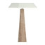 Arcelia 125cm Brown Column Floor Lamp