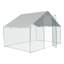 Abri pour poulets en métal 10 * 6 * 6Ft - Fournissez une maison protégée et confortable pour votre poulailler