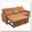 Canapé-lit escamotable en tissu 82 po Chenille-1069228963