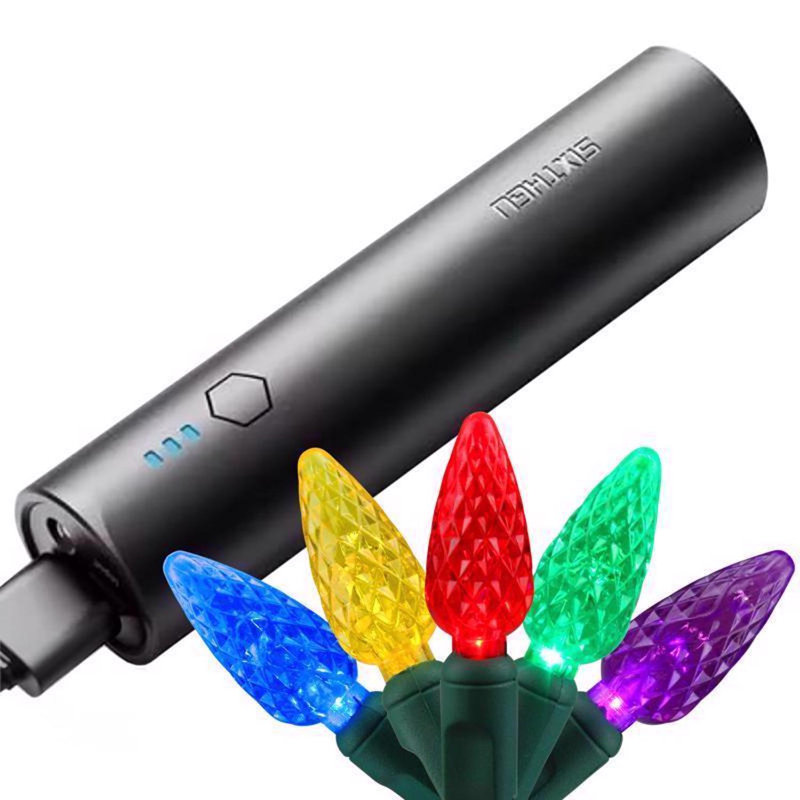 Guirlande de lumières multicolores à DEL C6 50 pi.