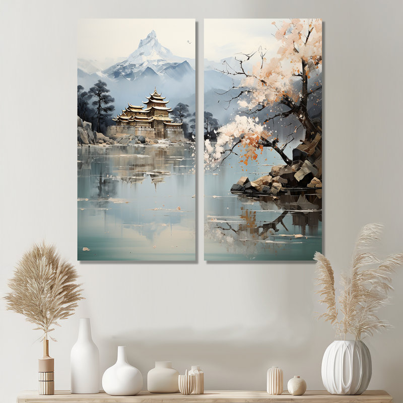 Guenther - art mural blanc, H 20 po x l 24 po, Toile tendue, Ne s’applique pas