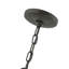 Lanterne suspendue d'extérieur 19 po à 3 ampoules Howells-527803083