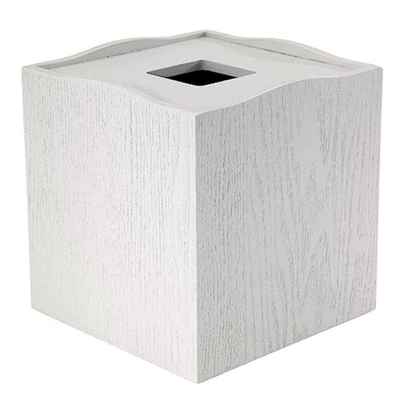 Housse pour boîte à mouchoirs, housse décorative en résine, accessoires de salle de bain inspirés de la plage