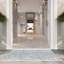 Tapis intérieur / extérieur ivoire / bleu marine Tyron-869440727