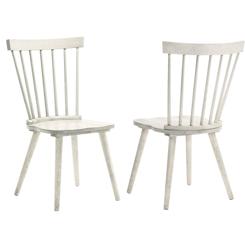 Chaises de salle à manger rustiques polyvalentes en bois massif de style campagnard pour cuisines et espaces de vie