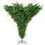 Upside Down Green Artificial Christmas Tree with Stand-1553476232-1495188843