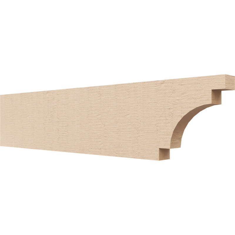 Bois de méditerranée TimberThane Ra partier, brun clair apprêté, H 8 po x l 36 po x P 2 po