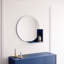 Round Framed Wall Mounted Accent Mirror-71038561
